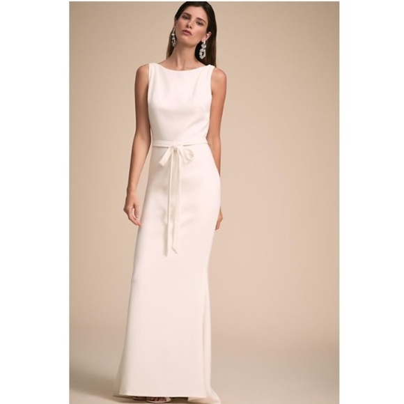 BHLDN Arley Ivory Dress - Brand New w/ Veil - Picture 2 of 8